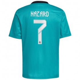 Camisolas de futebol Real Madrid Eden Hazard 7 Equipamento 3ª 2021/22 Manga Curta